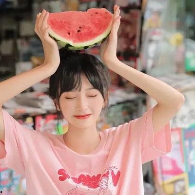 闲人吃瓜头像女